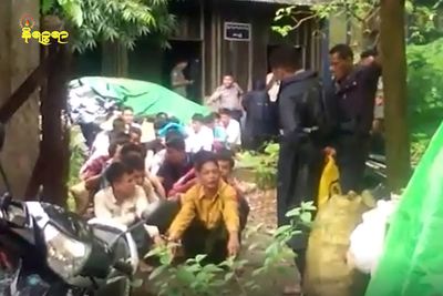 58 villagers appear in Sittwe court in connection with AA links