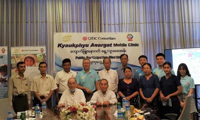 China establishes mobile clinic to address Rakhine people’s anger