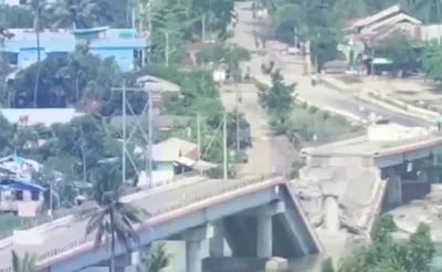Junta forces destroy bridge at Buthidaung entry point to prevent AA offensive