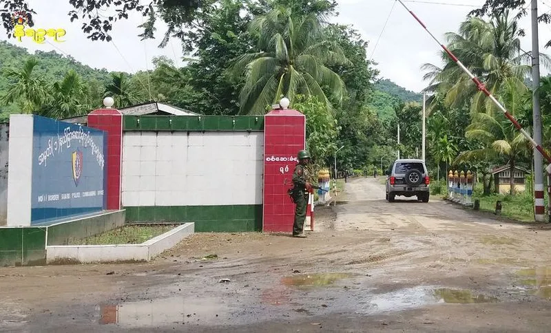 Aung Mingalar outpost falls to  AA, junta soldiers conduct airstrikes using  jet fighters