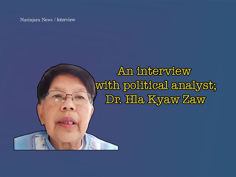 An interview with political analyst Dr. Hla Kyaw Zaw