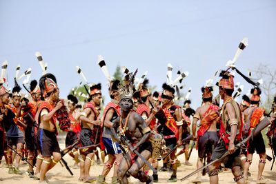 Indo-Myanmar border villagers enthralled by cultural shows