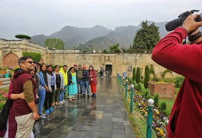 As Kashmir marks 10-year tourist boom, selfies, shikaras & pherans help make memories