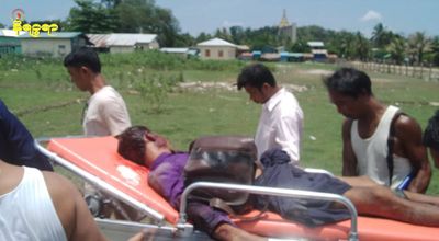 One killed , another injured in Ponnagyun  landmine blast