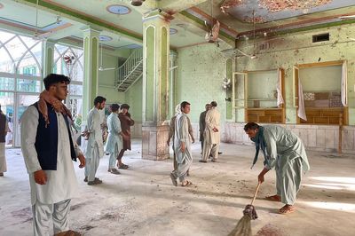 Blast kills more than 50 worshippers at Kabul mosque