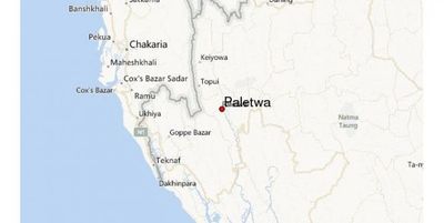Two villagers injured by a landmine explosion in Paletwa