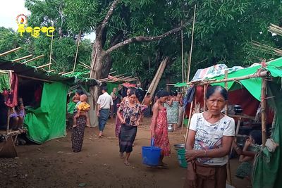 Arakan IDP camps on the verge of facing food shortage