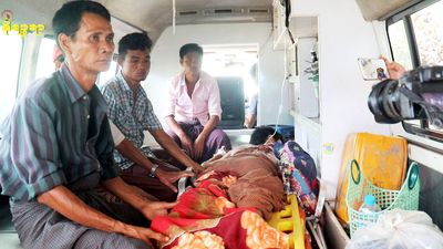 5 villagers wounded in naval firing