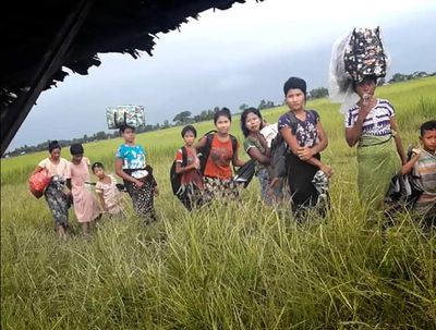 Arakanese villagers face troubles as firing often breaks out