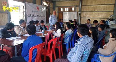 Training for Arakanese photo-journalists concluded in Sittwe