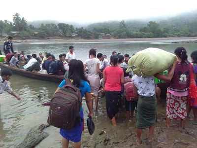 Arakan records over 120000 people in IDP camps
