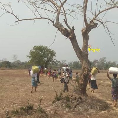 Fierce fighting continues in Ann and Kyauktaw Townships forcing people to flee their homes 