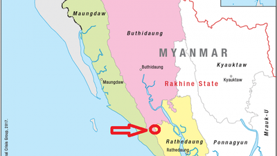 6 policemen gone missing, 3 chambers burnt down in AA offensive at Rathidaung border police outpost