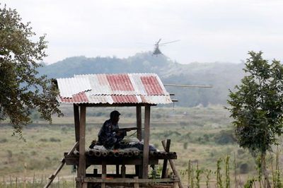 Day-long battle rages near Tharapi village, Buthidaung
