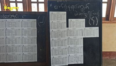 Over 4,000 people from Sittwe’s Set Yone Su quarter omitted from voter list