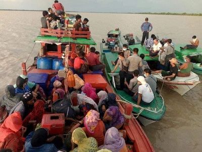 42 boatpeople, entered into Ayeyarwaddy region, arrested