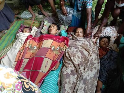 Four killed including two children and a schoolteacher after artillery strike on Myebon village