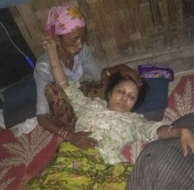 Muslim woman and man injured in navy artillery strike in Kyauktaw
