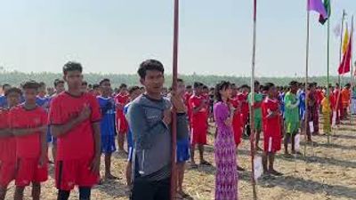 Military commander prohibits  Rakhine national anthem