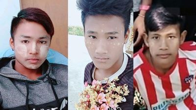 Three youths arrested from an IDP camp in Rathidaung