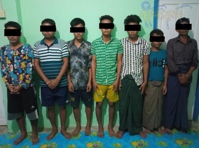 Six Rakhine nationals from Bangladesh arrested in Maungdaw