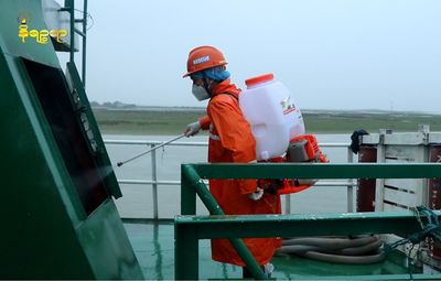 Boatmen returning from Bangladesh test Covid-19  positive
