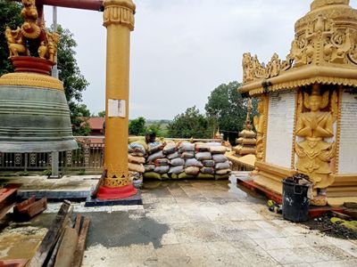 Soldiers stationed at  Maha Muni temple, open fire at night, cause public concern