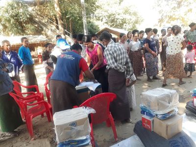 UNHCR aid programs resume in Buthidaung, plans already prepared for Rathedaung   