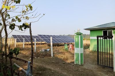 India provides 24-hour electricity in Rakhine villages through solar plants