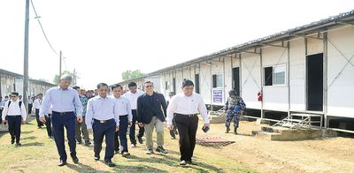 ASEAN and Neighboring Countries Embassy Heads Visit Maungdaw to Assess Refugees Readmission Situation