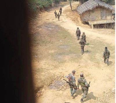 Assam Rifles fired ten gunshots after entering Paletwa township