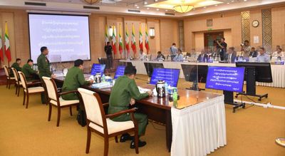Military Council’s NSPNC Meets with 3 Northern EAOs to collaborate on elections and regional development