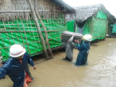 Flood situation worsens across Arakan, Thousands  evacuated