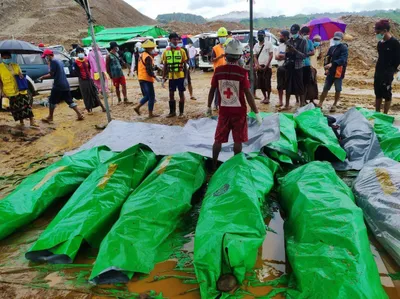 25 missing after Hpankant jade mining landslide found dead 