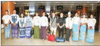 7 Myanmar nationals arrive back in Myanmar from Israel