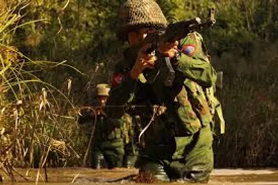 AA occupies two border guard posts in western Burma