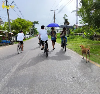 Fuel shortage prompts bicycle usages in Rakhine State
