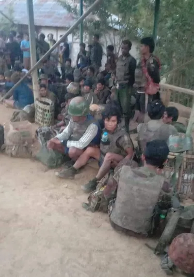 83 junta soldiers flee Paletwa camp, crossing into Mizoram of India
