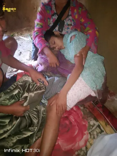 Artillery Shell Injures Two Young Women and an Elderly Man in Maungdaw Township