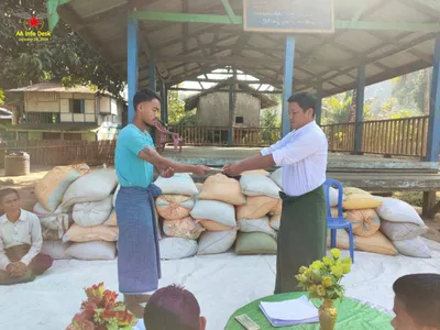 ULA Provides About 25 Million Kyats in Assistance to 121 Families in Myeik Wa Village on the Indian Border