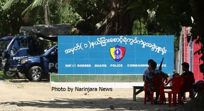Intense clashes  erupt after AA attacks on Baw Di Kone border guard outpost in Maungdaw