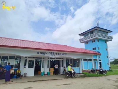Arrested flight passenger attempts self killing in Kyaukphyu   