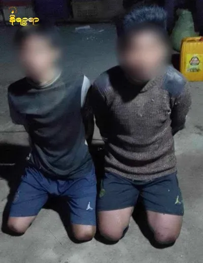 12 junta soldiers captured by AA fighters after fleeing from Minbya advanced training school