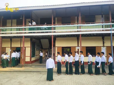 Over 10,000 students could not sit for matriculation examination in Rakhine State