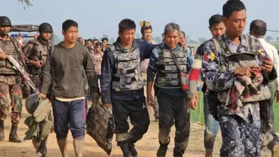 More Myanmar border forces personnel take refuge in Bangladesh