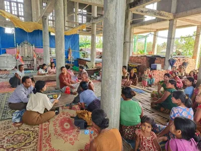 One pyi of rice costs Kyats 10,000 in Ann, manual labourers survive with dry rice   