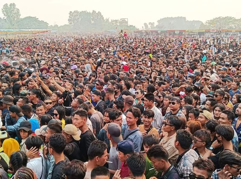 Thousands of Rakhine people participate in AA’s Zee Chuang Thingyan
