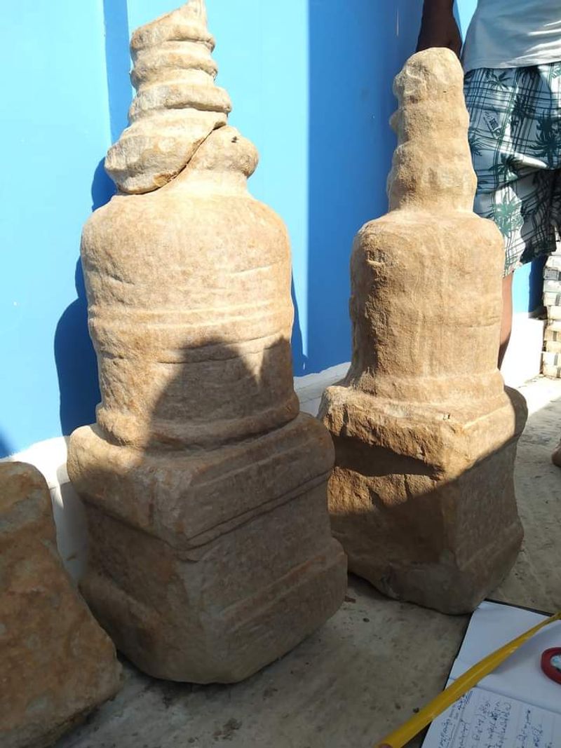 Ancient Stupas of Vaishali period discovered at Ponna Kyunt