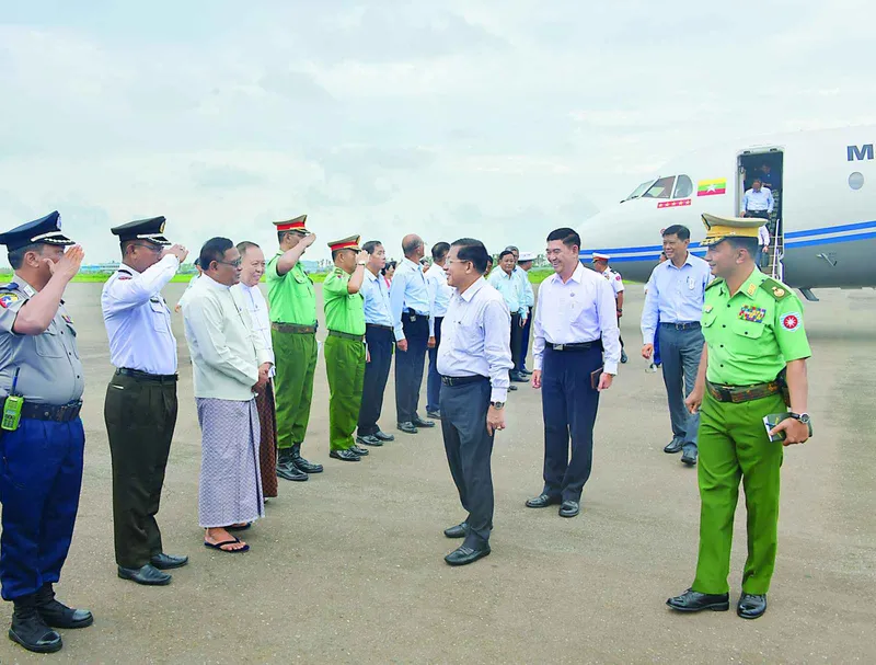 Junta chief’s claim on improving situation in Rakhine State after Mocha ...