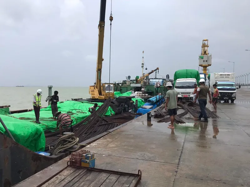 Domestic coastal ships allowed to dock at India new port in Sittwe